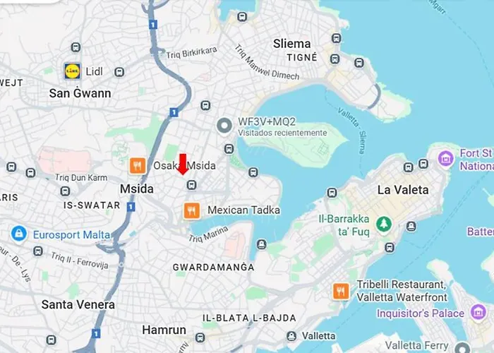 Lejlighed Bright And Convenient Penthouse In Malta